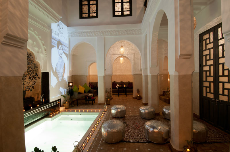 Riad Star patio